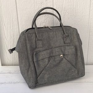 *New* Grey Large Insulated Lunch Picnic Bag